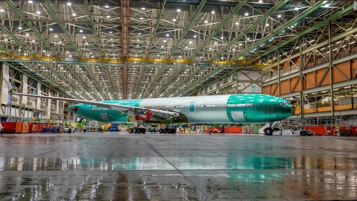 First 777-9 Test Airframe Complete